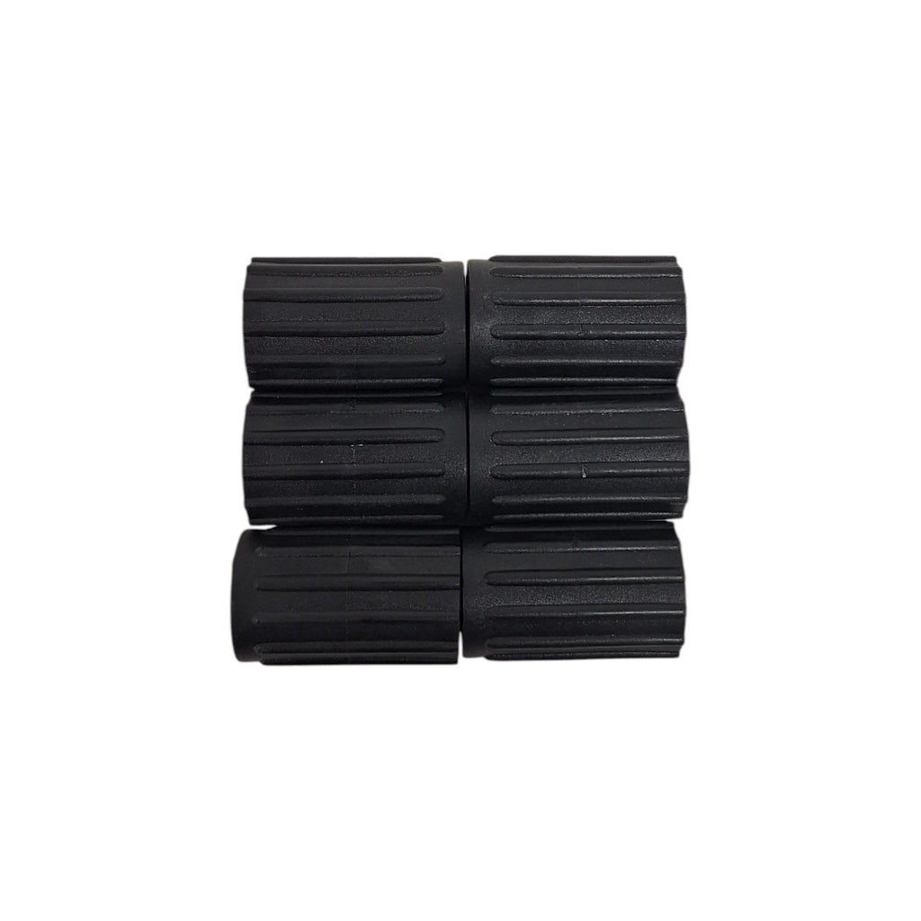 SIX - 9/16" Nylon Bushing - .57" ID 1.31" OD 2.20" Long Trailer Leaf Spring Axle (014-054-01X6)