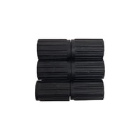 SIX - 9/16" Nylon Bushing - .57" ID 1.31" OD 2.20" Long Trailer Leaf Spring Axle (014-054-01X6)