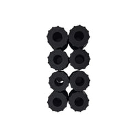 EIGHT - 9/16" Nylon Bushing - .57" ID 1.31" OD 2" Long Trailer Leaf Spring Axle