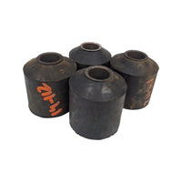 Four – Dexter 10K GD Rubber Spring Eye Bushing – 3/4" ID x 2" OD x 2-5/8" Long (014-112-00-4)