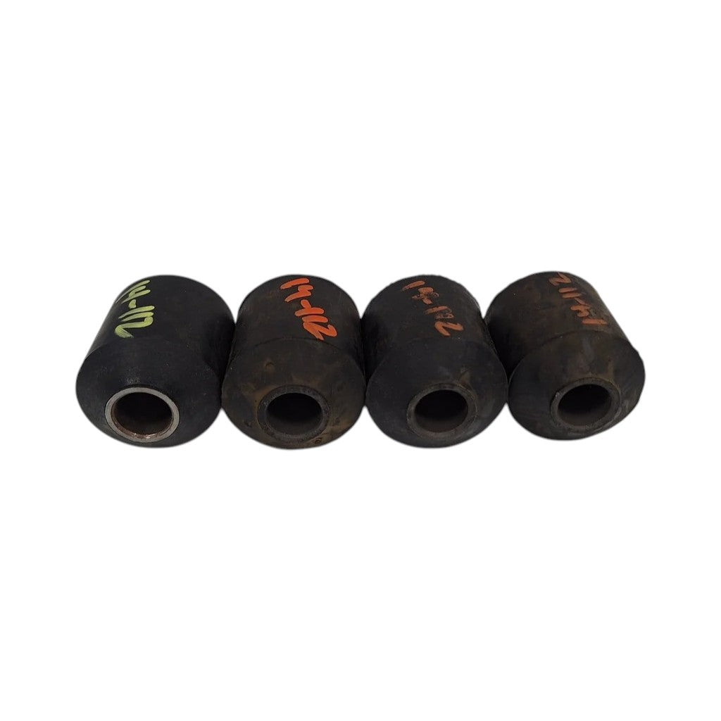 Four – Dexter 10K GD Rubber Spring Eye Bushing – 3/4" ID x 2" OD x 2-5/8" Long (014-112-00-4)