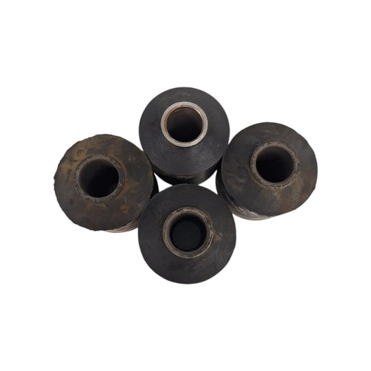 Four – Dexter 10K GD Rubber Spring Eye Bushing – 3/4" ID x 2" OD x 2-5/8" Long (014-112-00-4)
