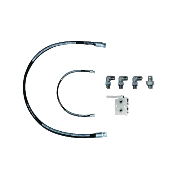 Stillwell Single 10K Dump Trailer Conversion Kit – 39" Hose Single Acting Hydraulic Jack Integration (02002-9001-0093)