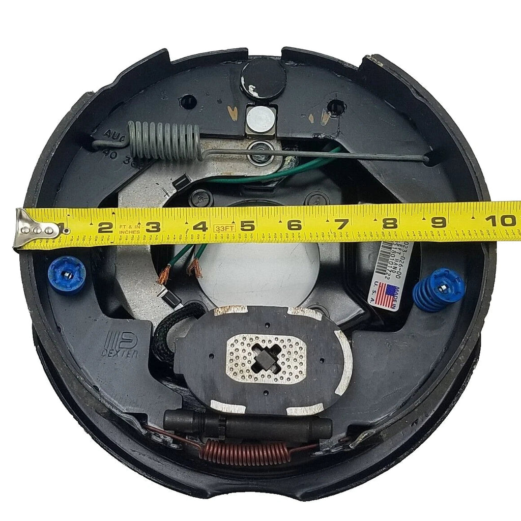 Dexter 10" x 2.25" Electric Trailer Brake Assembly - 3.5K - 4 Bolt - Left Side (023-026-00)