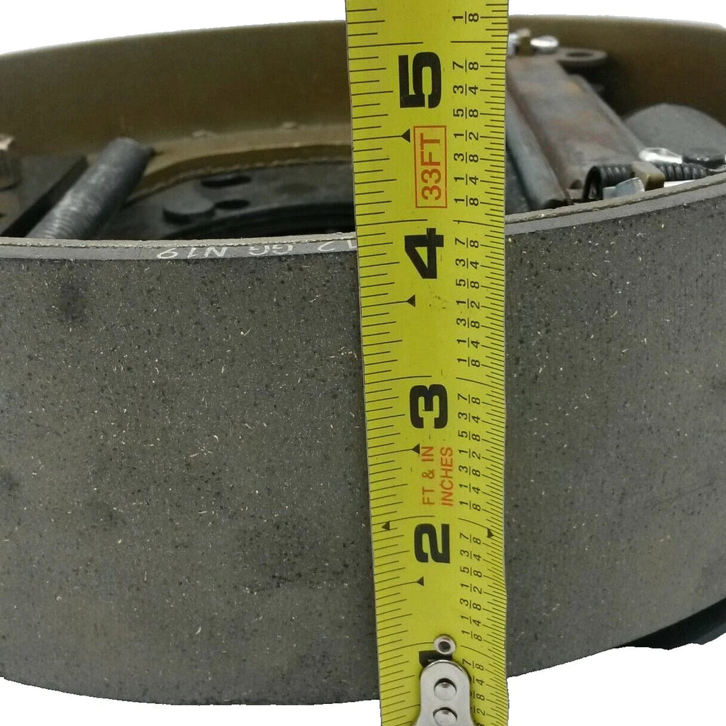 AL-KO 12" x 3-3/8" Hydraulic Trailer Brake Assembly — 8,000 lb Axle - 4 Bolt (023-527-00)