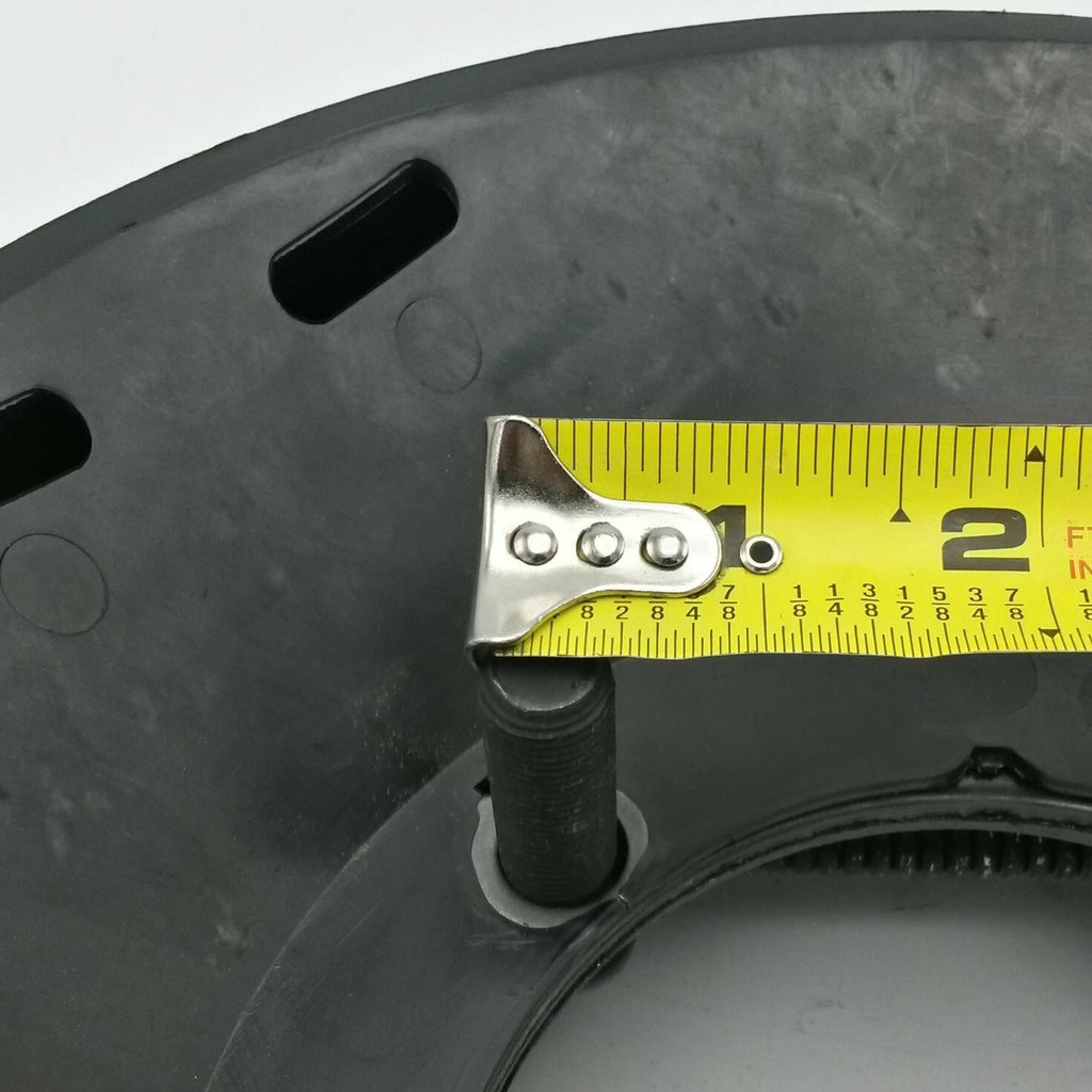 AL-KO 12" x 3-3/8" Hydraulic Trailer Brake Assembly — 8,000 lb Axle - 4 Bolt (023-527-00)