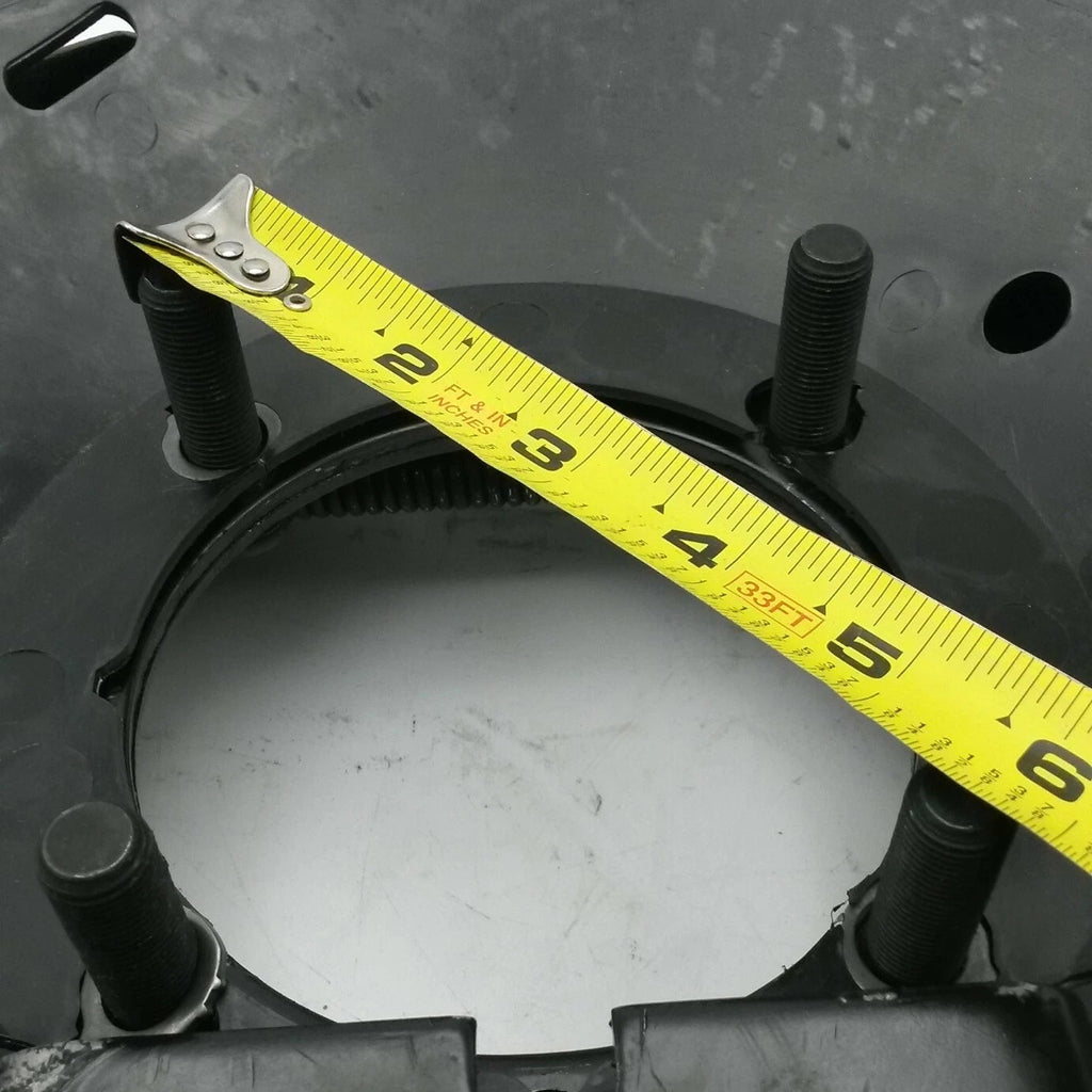 AL-KO 12" x 3-3/8" Hydraulic Trailer Brake Assembly — 8,000 lb Axle - 4 Bolt (023-527-00)