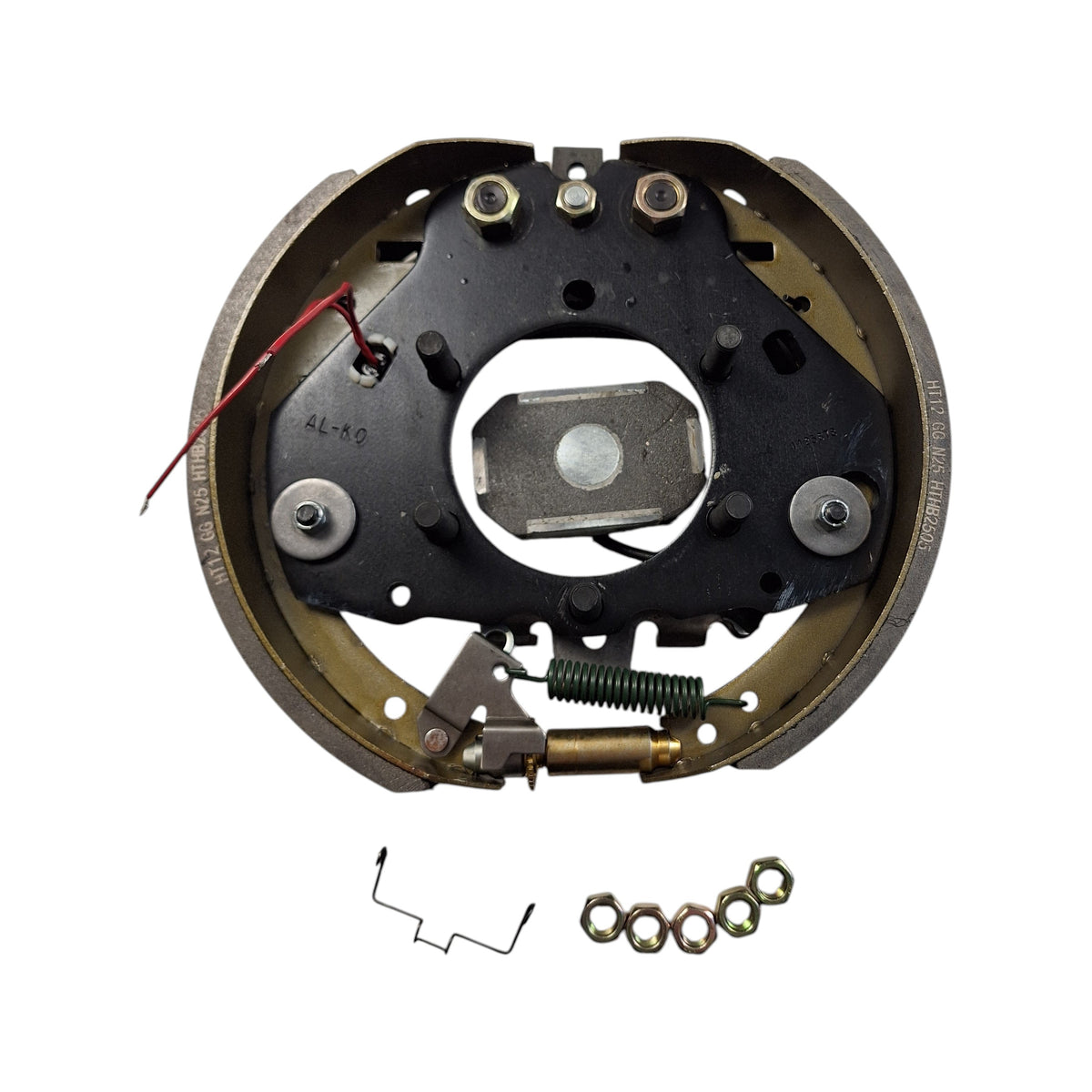 AL-KO 10K Left 12-1/4"x3-1/2 Backing Plate Brake K568255.2 ALKO Trailer Electric (023-528-00)