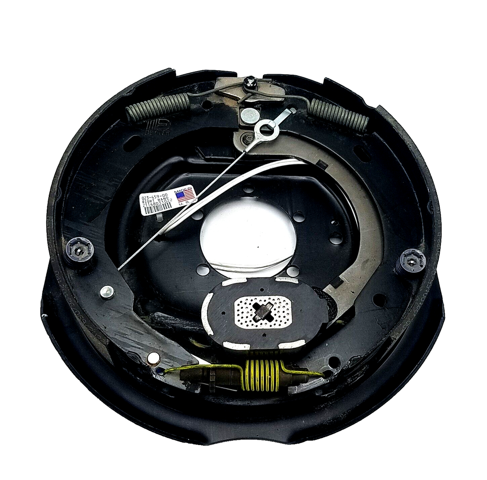 IN STORE PICKUP ONLY Right Hand 12" x 2" Dexter Never Adjust Electric Trailer Brake Backing Plate (023-459-00)