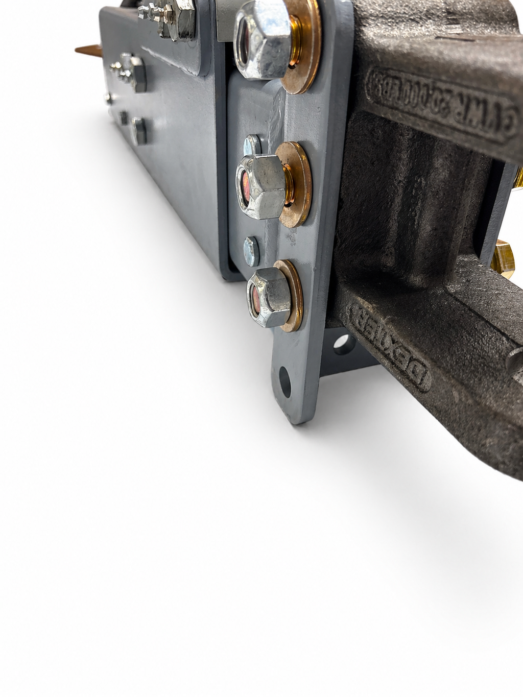 Dexter DX20EX Clevis Hitch 20K Surge Brake Actuator | Weld-On Center Mount for Drum Brakes (D068-078-00)