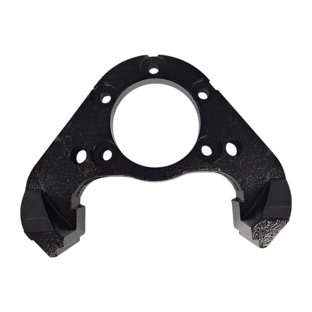 Kodiak Caliper Mounting Bracket for Rockwell 12K Dual-Wheel Axle – 11" Rotor – E-Coat (090-CMB-11-12Q-HD-E)