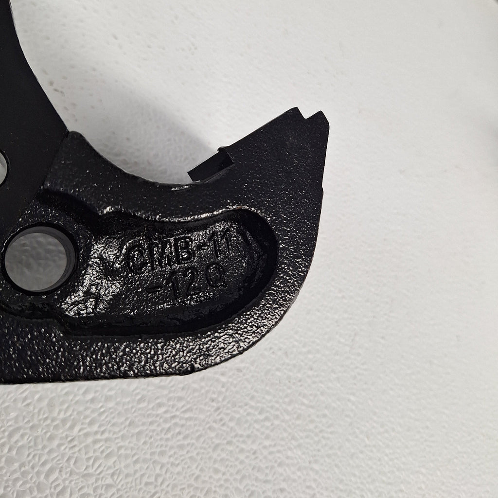Kodiak Caliper Mounting Bracket for Rockwell 12K Dual-Wheel Axle – 11" Rotor – E-Coat (090-CMB-11-12Q-HD-E)
