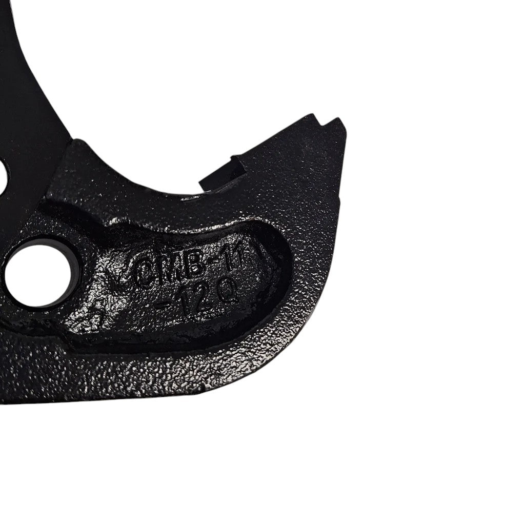 Kodiak Caliper Mounting Bracket for Rockwell 12K Dual-Wheel Axle – 11" Rotor – E-Coat (090-CMB-11-12Q-HD-E)