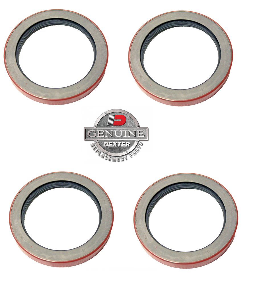 FOUR (4)- Genuine Dexter Replacement 10-51 Seal Grease 9K 10K GD Axel 3.88" OD 2.875"ID (010-051-02x4)