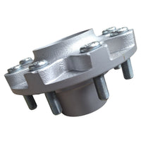 DeeMaxx 8K Galvanized Trailer Hub - 8 on 6.5″ Bolt Pattern with 9/16″ Studs (HUB-865NT-9-GALV)