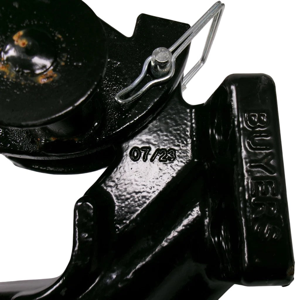 10 Ton Hook Trailer Pintle Combo Hitch with Mounting Kit - 2 Inch Ball - BH10 Series (10052)