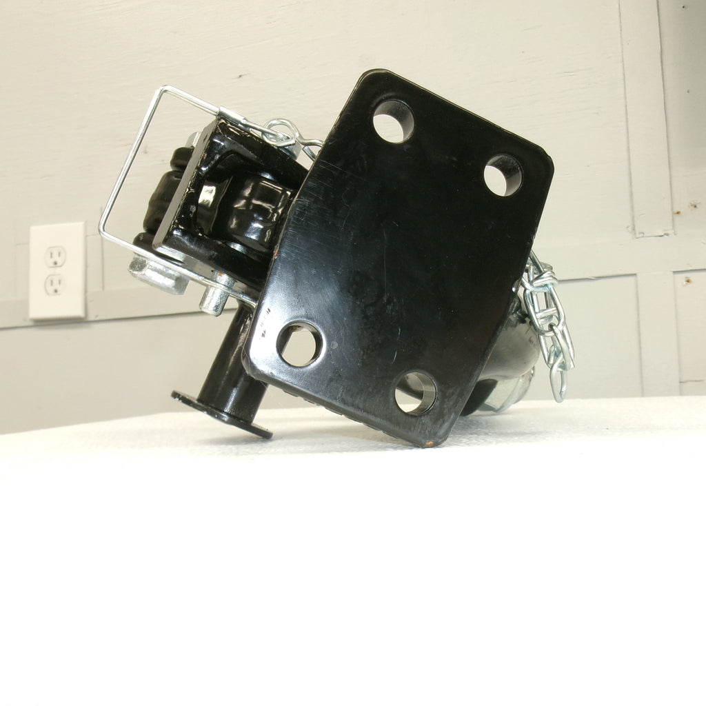 10 Ton Hook Trailer Pintle Combo Hitch with Mounting Kit - 2 Inch Ball - BH10 Series (10052)