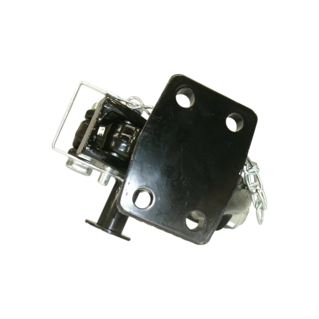 10 Ton Hook Trailer Pintle Combo Hitch with Mounting Kit - 2 Inch Ball - BH10 Series (10052)