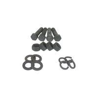 10 Ton Hook Trailer Pintle Combo Hitch with Mounting Kit - 2 Inch Ball - BH10 Series (10052)