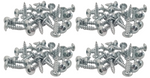 #10 Head 3/4" Truss Octa Drive T-3 Bit NON Self Tapping Cargo Screw Plated G2 Stainless Steel (1034TOA-G2-LOTOF100)