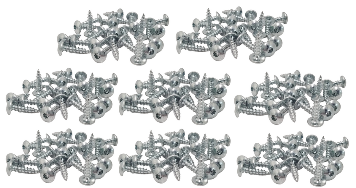#10 Head 3/4" Truss Octa Drive T-3 Bit NON Self Tapping Cargo Screw Plated G2 Zinc-Coated (1034TOA-G2-LOTOF200)