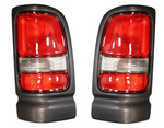 PAIR TYC Dodge Pickup Truck Replacement Tail Lamp Lens & Housing for 1994-2002 Models11-3239/11-3240