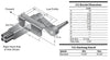 Vermeer Chipper Axle Beam Dexter #11 Torsion 6K 63" HF 42.5" OB 0° Low Profile Outboard (6000-63-425OBLPO-0-EZ)