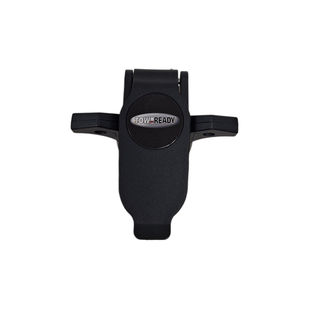 Tow Ready 7-Way Flat Pin to 6-Way Round Adapter w/ 80 dB Backup Alarm (118706)