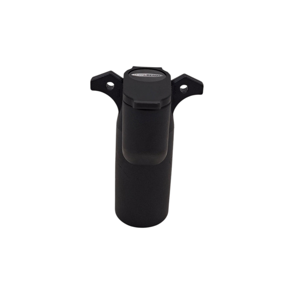 Tow Ready 7-Way Flat Pin to 6-Way Round Adapter w/ 80 dB Backup Alarm (118706)