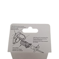 Tow Ready 7-Way Flat Pin to 6-Way Round Adapter w/ 80 dB Backup Alarm (118706)
