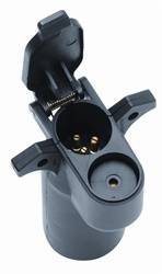 Tow Ready 118706 – 7-Way Flat Pin to 6-Way Round Adapter w/ 80 dB Backup Alarm (118706)