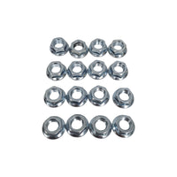 U-Bolt Nut Kit, 1/2"-20 (Set of 16) – Fits 2000# Axles | UB-R200 / R201 / R301 / R302 (12N-LOTOF16)