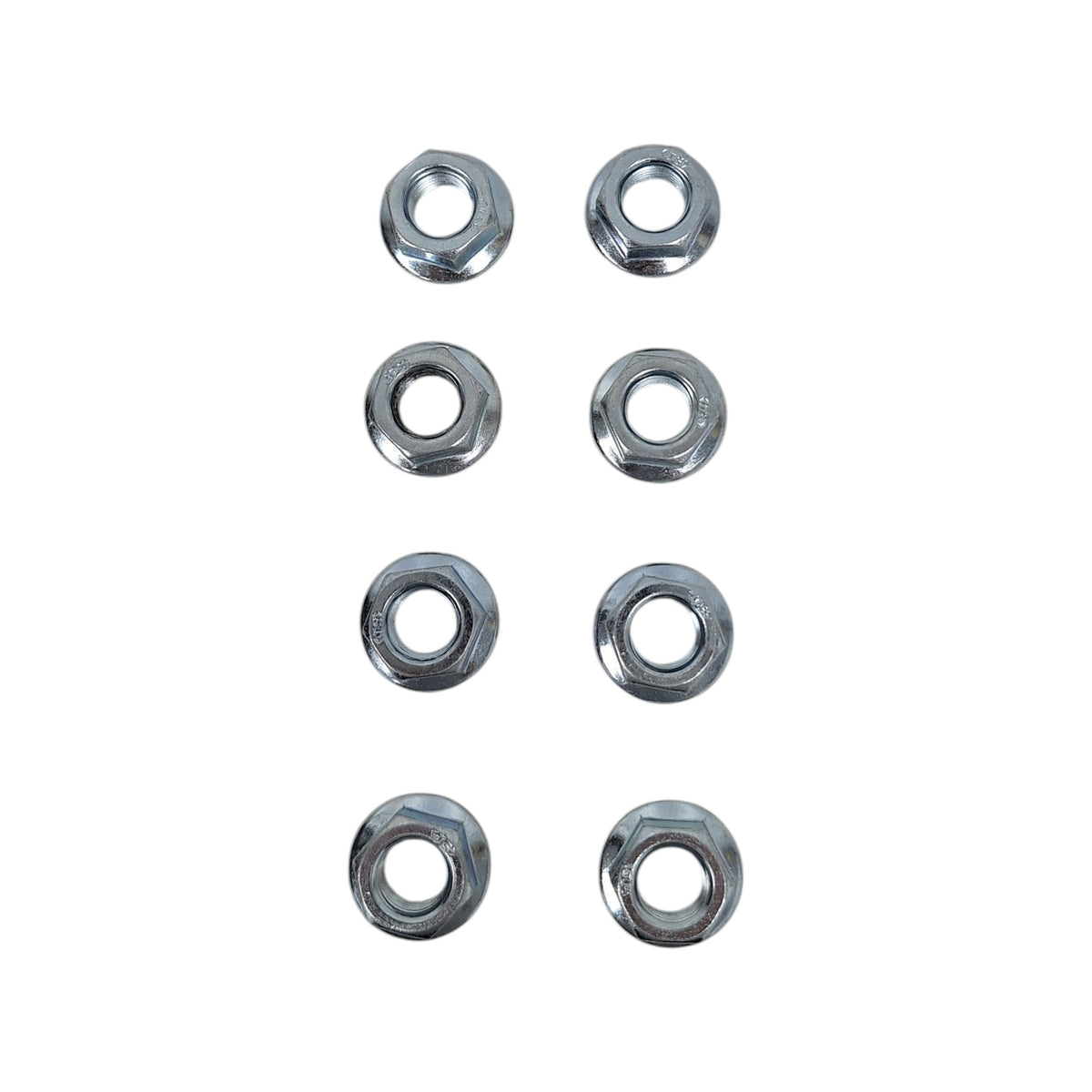U-Bolt Nut Kit, 1/2"-20 (Set of 8) – Fits 2000# Axles | UB-R200 / R201 / R301 / R302 (12N-LOTOF8)