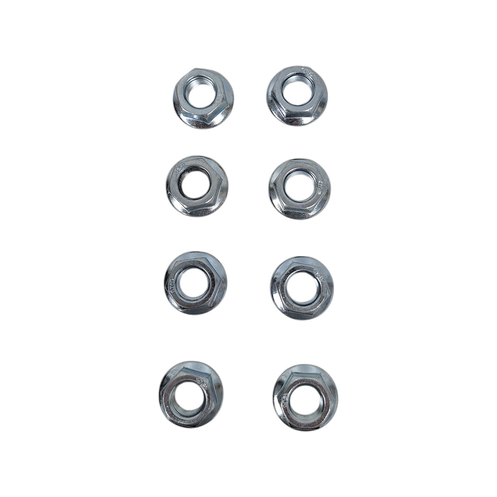 U-Bolt Nut Kit, 1/2"-20 (Set of 8) – Fits 2000# Axles | UB-R200 / R201 / R301 / R302 (12N-LOTOF8)