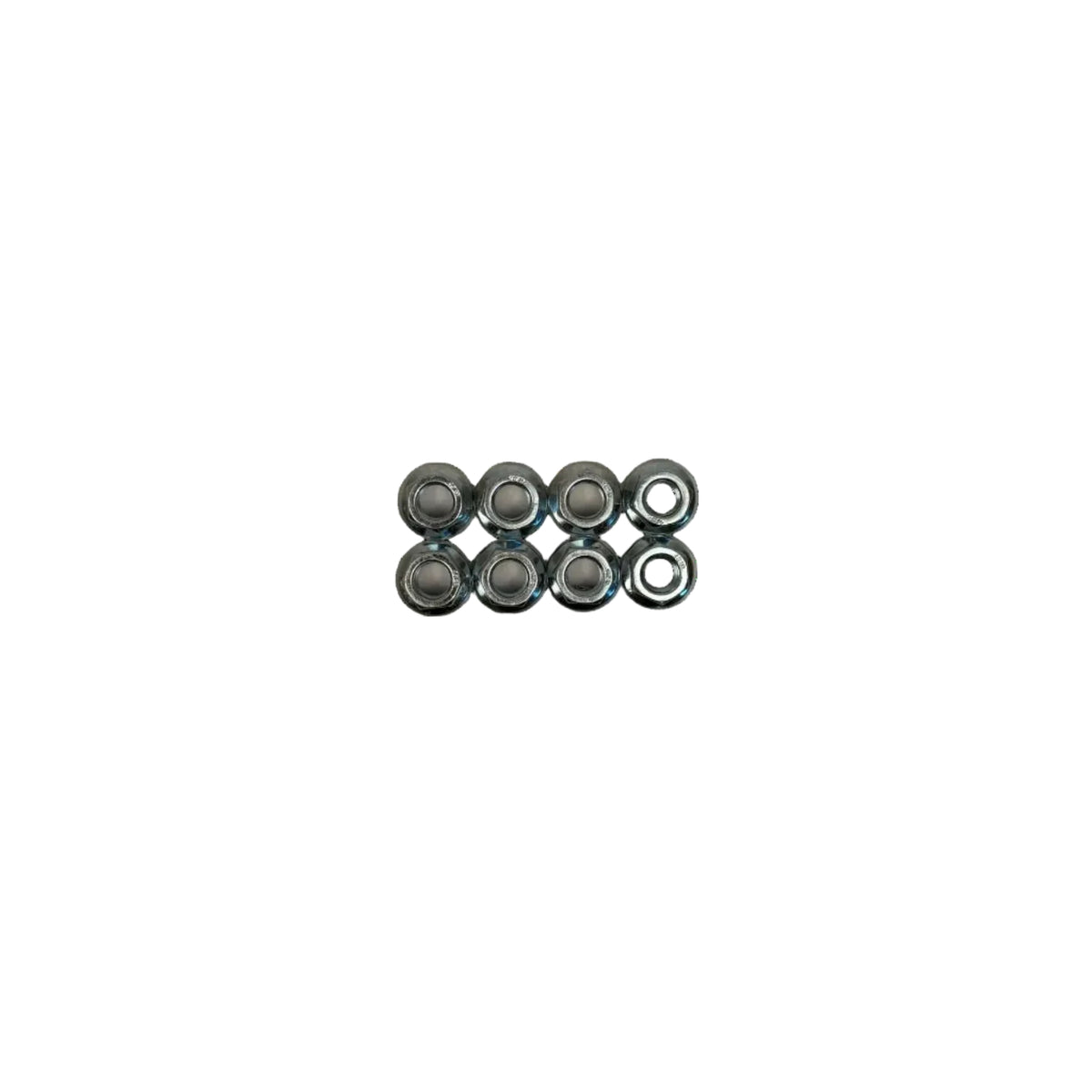 U-Bolt Nut Kit, 1/2"-20 (Set of 8) – Fits 2000# Axles | UB-R200 / R201 / R301 / R302 (12N-LOTOF8)