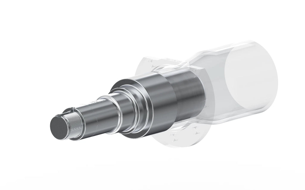 TAD12K · 12,000 lb Heavy-Duty Axle Spindle — Fits Dexter 12K Axles (TAD12K)