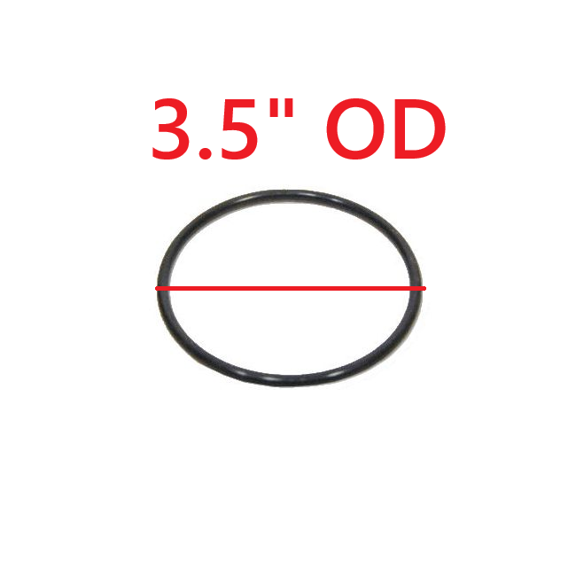 Lot of 4 O-RINGS Fits 21-88 Oil Cap 10K GD After 2009 3.50" O.D. (010-163-00LOTOF4)