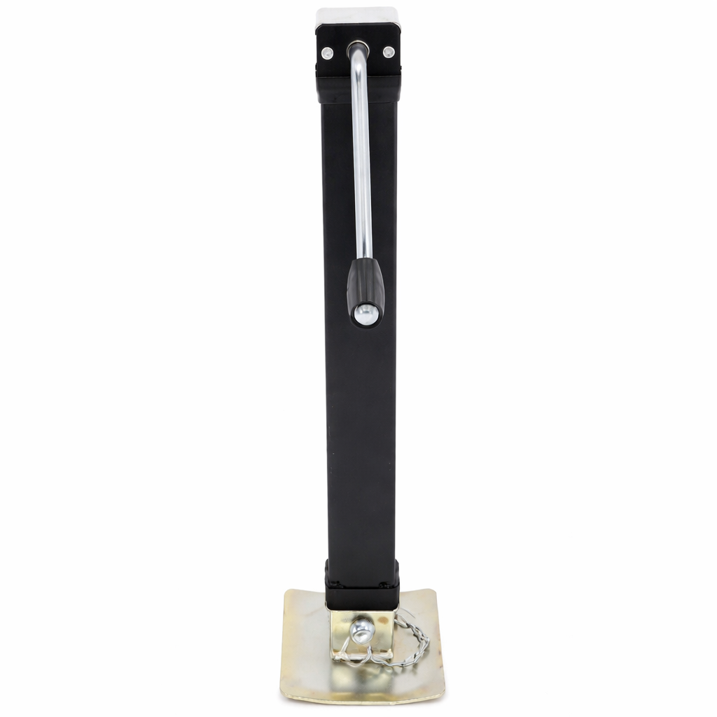 8,000 lb Drop Leg Trailer Jack Sidewind 15" Lift - Heavy-Duty Side-Mount Jack (140085)