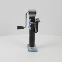 2,000 lb Round Swivel Trailer Jack | 10" Lift Side Mount Sidewind (1401020303)