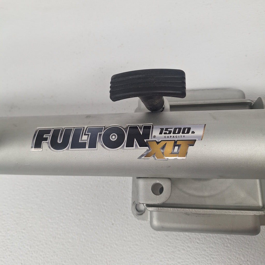 Fulton XLT® Marine Trailer Jack – 1,500 lb Capacity, Bolt-On Side Mount, 8" Wheel (141133)