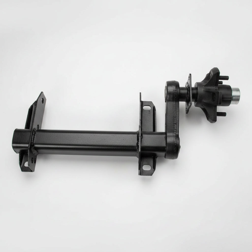 1750lb Torsion Half Axle Right Passenger Side 22 Down 3500 lb Pair 5-4.5 Hubs (1448734)