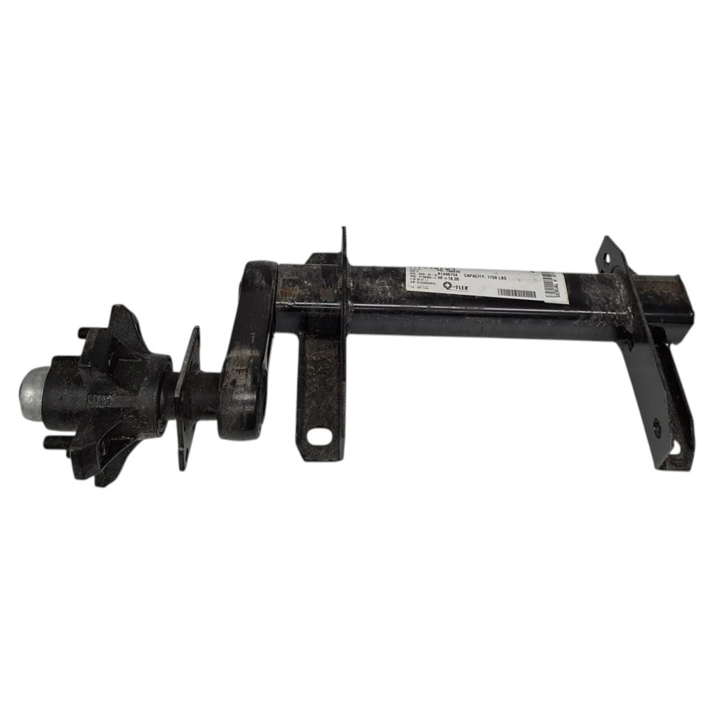 1750lb Torsion Half Axle Right Passenger Side 22 Down 3500 lb Pair 5-4.5 Hubs (1448734)