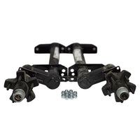 TWO 3500# Torsion Half Axle Stub Trailer Camper DEXTER Torflex Axel 1750# EA (1448734 + 1448735)