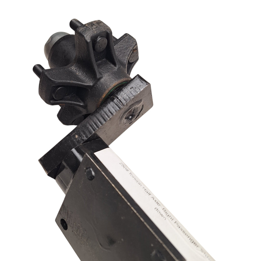 250 lb Torsion Half Axle Right Passenger Side | 45° Down | 5 on 4.5 Hub (1449545)