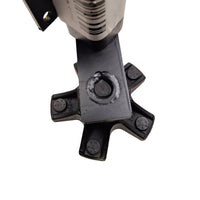 250 lb Torsion Half Axle (Left Driver Side) 5 on 4.5" Hub - 45° Down for Motorcycle Trailers (1449546)