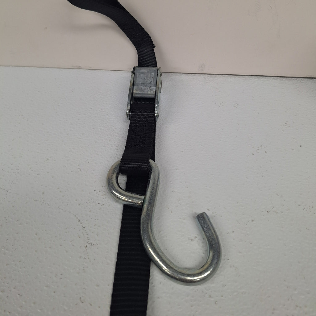 Two Kinedyne Steadymate Cinchtite 1 Cargo Tie-Down Straps – 1" x 5' (15464)