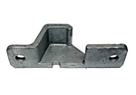 Top Latch Trailer Door Cam Bar Keeper Lock Bolt On Zinc Plated (158-202)
