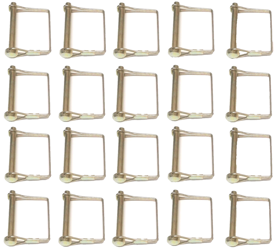 Trailer Hitch Safety Pin 3" x 5/16" Square PTO Pin (16738-LOTOF20)