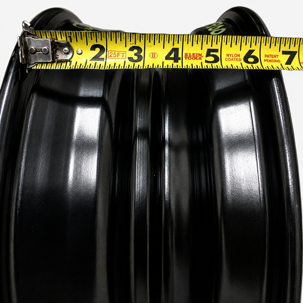 Mobile Home Trailer Axle Wheel — 14.5" x 6" Open Center Rim UTG Demountable Low Boy (17-032-25)