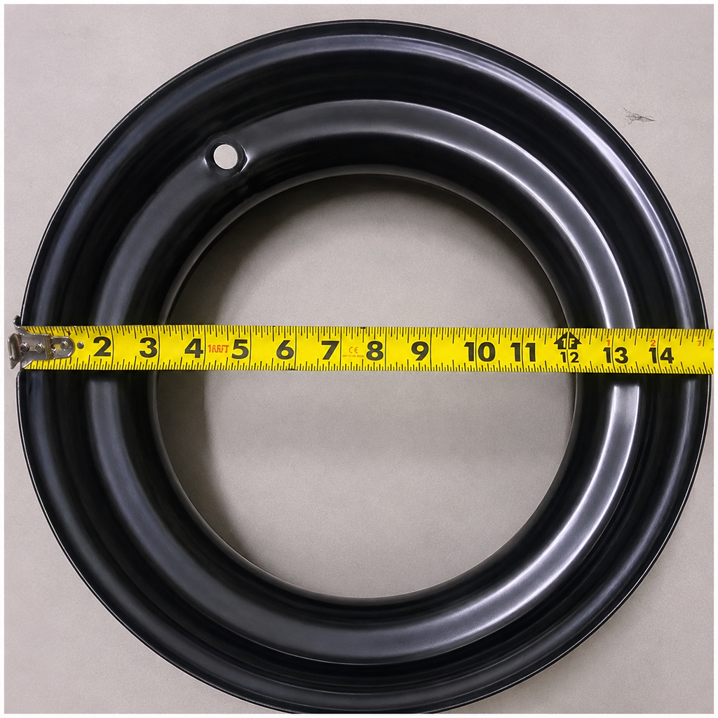 Mobile Home Trailer Axle Wheel — 14.5" x 6" Open Center Rim UTG Demountable Low Boy (17-032-25)